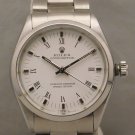 Rolex Oyster Perpetual SS Vintage 1981 Roman Numeral Dial Mens Watch....34mm