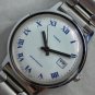 Timex Marlin Date Circa 1974 Roman Numeral Dial SS Manual Wind Mens Watch....33