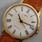 Timex Marlin White Roman Numeral Dial Vintage 1976 Manual Wind Mens Watch...34mm