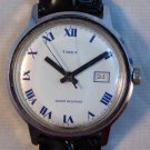 Timex Marlin Date Circa 1974 Roman Numeral Dial Stainless Steel Mens Watch..33mm Timex Marlin Date Circa 1974 Roman Numeral Dial Stainless Steel Mens Watch..33mm