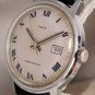 Timex Marlin Date Circa 1974 Roman Numeral Dial Stainless Steel Mens Watch..33mm