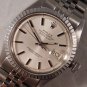 Rolex Datejust 1603 Vintage 1976 Silver Sunburst Pie Pan Dial Mens Watch....36mm