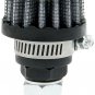 Allstar 36145 Round Mini Compact Breather Reusable Screw-in Style 4AN Tube