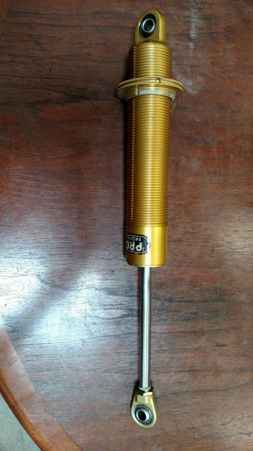 Pro Shock AC Single Adjustable Coil Over Threaded Body Aluminum 5 Valve Racing