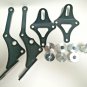 Hourglass Aluminum Engine Spacer Kit Chevy Front Rear Mount Brackets Kit #1