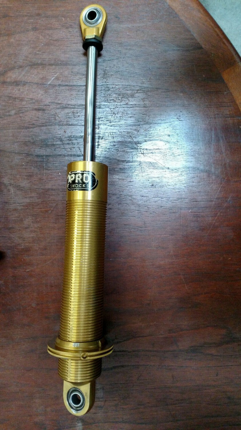 Pro Shock AC Single Adjustable Coil Over Threaded Body Aluminum 5 Valve Racing 2