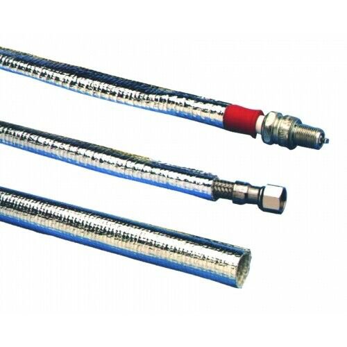 Cool-It Thermo-Tec Hose & Wire Sleeve 12' 1-1/2" I.D. Aluminized Fiberlglass