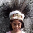 Hat cap Papua ethnic original feather peacock