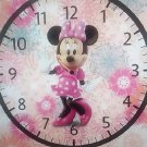 WALL CLOCK 9" "MINNIE MOUSE" -BATTERY OPERATED