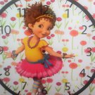 WALL CLOCK 9" "FANCY NANCY" -BATTERY OPERATED CHILD'S ROOM