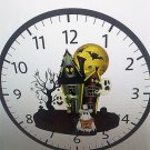 WALL CLOCK 9" "HALLOWEEN CLOCK" -BATTERY OPERATED