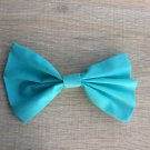 Turquoise Fabric Bow