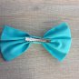 Turquoise Fabric Bow