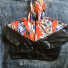 New Nike Hyper Femme Floral Copped Windbreaker 2 xl Womens