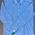 New Cubavera Button Down Plaid Shirt Mens