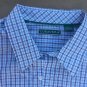 New Cubavera Button Down Plaid Shirt Mens