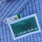New Cubavera Button Down Plaid Shirt Mens