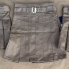 Bundle of 3 Nathalie B. School Uniform Skirts Khaki Size 5