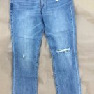 New  With Tags Womens Lucky Brand Jeans Sweet Staight Size 30 Blue
