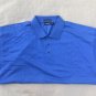 2 New 4XL Shirts Dunbrooke/Basic Edition Big And Tall Light Beige Blue