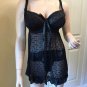 New Parfait By Affinitas Kitty Babydoll Sheer Black Size 30DD