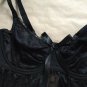 New Parfait By Affinitas Kitty Babydoll Sheer Black Size 30DD