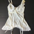 New Parfait By Affinitas Florence Babydoll Pear White 34F Style 4408
