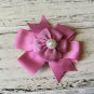 NEW HANDMADE BOWS AND CLIPS BUNDLE OF 8 FLOWERS TODDLER BABY