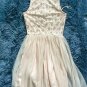 New Lace & Beads Mae Skater Party Dress XS Light Pink Special Occasion