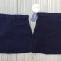 NWT 2 Eddie Bauer Scooter Skirts Girls Size 6X Navy Adjustable Elastic Waistband