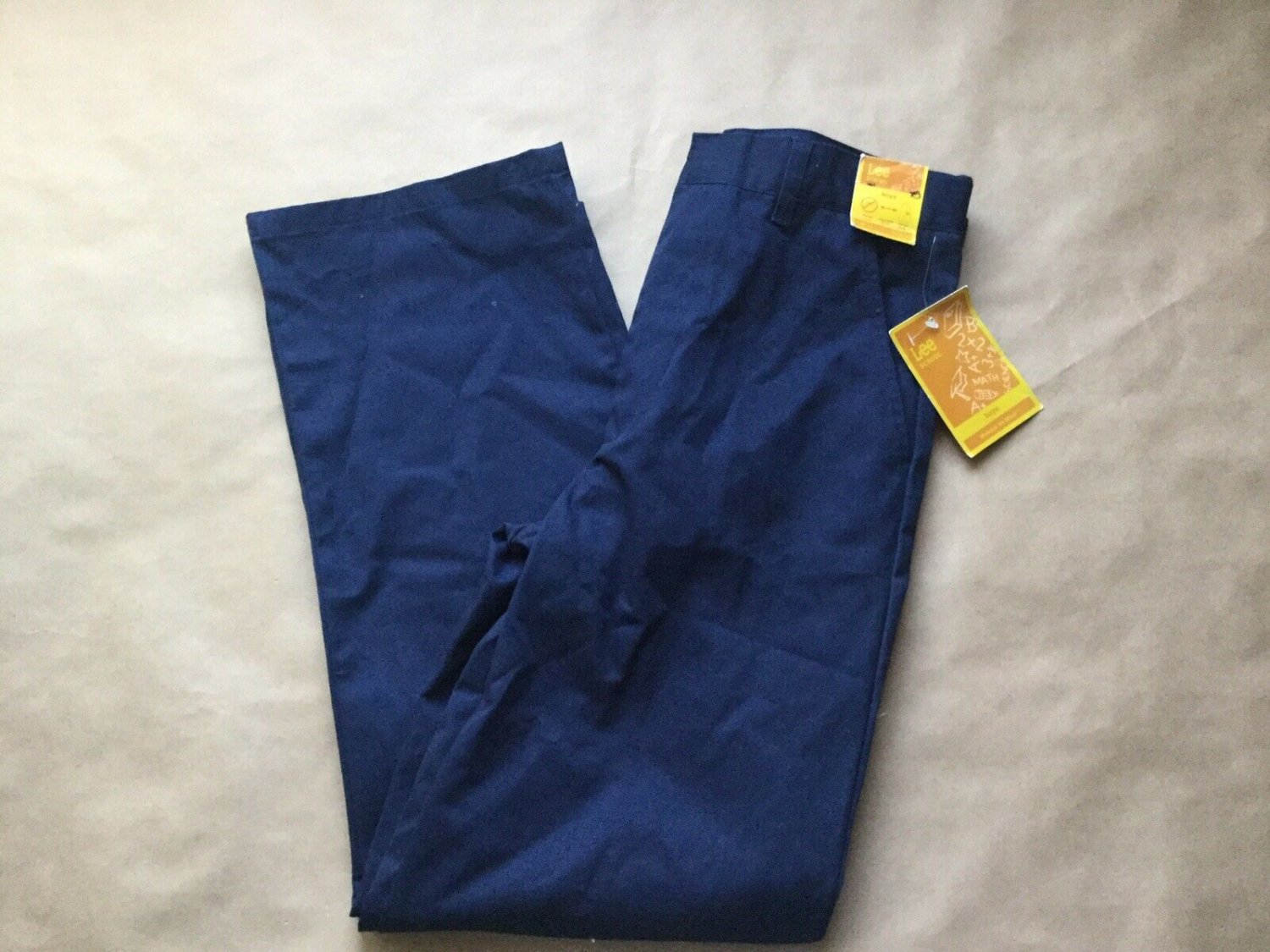 NWT Lee School Uniform Pants Navy Size 14 Boys