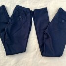 2 CAMBRIDGE SCHOOL UNIFORM GIRL PANTS NAVY SIZE 9 NEW WITH TAGS NAVY