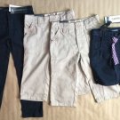 Bundle of 4 U.S. Polo Assn. Girls Uniform Pants Capri Shorts Size 6