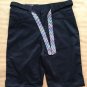 Bundle of 4 New Girls School Uniform Bermuda Shorts Size 12 khaki/navy