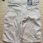 Bundle of 4 New Girls School Uniform Bermuda Shorts Size 12 khaki/navy