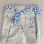 2 NWT Carters Uniform Pants Navy Khaki Skirt Size 7 Boys Girls