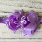 NEW HANDMADE HEADBAND AND PINWHEEL BOWS STACKED BOWS FOR TODDLER GIRL