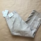 NEW BOYS CAMBRIDGE CLASSICS SCHOOL UNIFORM PANTS SIZE 6 BEIGE