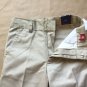 NEW BOYS CAMBRIDGE CLASSICS SCHOOL UNIFORM PANTS SIZE 4 BEIGE