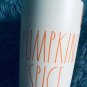 2 New Rae Dunn Pumpkin Spice And Trick Or Treat Tumblers