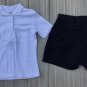 NWT Set  Cambridge Classics Polo Shirt Shirts 6/6X Navy White Girls