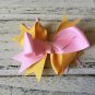 NEW HANDMADE BOWS PINK GREEN CHEVRON TODDLER GIRL BUNDLE 5