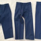 3 NAVY SCHOOL UNIFORM PANTS BOY SIZE 4 VARIOUS BRANDS NEW WITHOUT TAGS