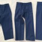 3 NAVY SCHOOL UNIFORM PANTS BOY SIZE 4 VARIOUS BRANDS NEW WITHOUT TAGS