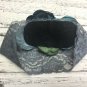 3 New Handmade Headbands Coral White Rolled Flower Teal Sage  Baby Toddler