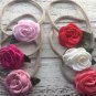 6 NEW NUDE NYLON BOOKMARKS ROSES