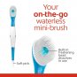 Colgate Max Fresh Wisp Disposable Mini Toothbrush, Peppermint - 24 Count