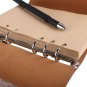 Leather Journal Notebook, MALEDEN Spiral Bound Daily Notepad For Women Men Tr...