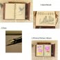 Leather Journal Notebook, MALEDEN Spiral Bound Daily Notepad For Women Men Tr...