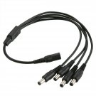 SANNCE Power Splitter Cable for Home Security Cameras Systems, 5.5x2.1mm 1 to...